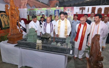 ಫಲ–ಪುಷ್ಪ ಪ್ರದರ್ಶನ, ಮಾಧ್ಯಮ ಕೇಂದ್ರ ಉದ್ಘಾಟಿಸಿದ ಟಿಟಿಡಿ ಅಧ್ಯಕ್ಷರು
