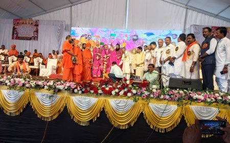 ಧರ್ಮಾಚರಣೆಯಿಂದ ಶಾಂತಿ- ಸಾಮರಸ್ಯದ ಬದುಕು ಸಾಧ್ಯ: ರಂಭಾಪುರಿ ಶ್ರೀಗಳು