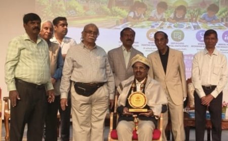 ಡಾ. ಕೆ.ಜಿ. ಲಕ್ಷ್ಮೀನಾರಾಯಣಪ್ಪ ಅವರಿಗೆ ‘ಸಂಪ್ರಭ’ ಗೌರವ