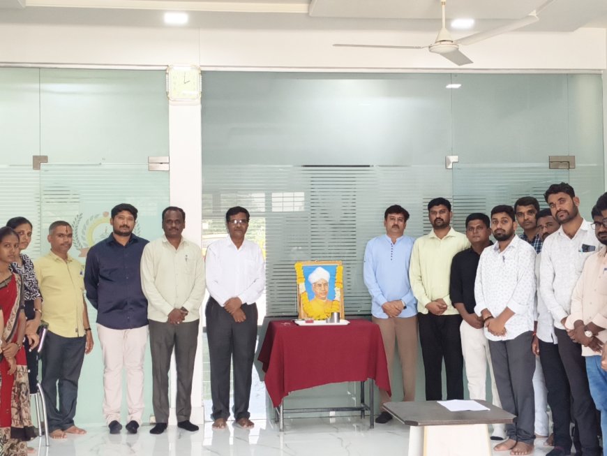 ಶಿಕ್ಷಕ ವೃತ್ತಿ ಪವಿತ್ರವಾದದ್ದು” : ಡಾ. ಮಲ್ಲಿಕಾರ್ಜುನ ಹಂಗರಗಿ