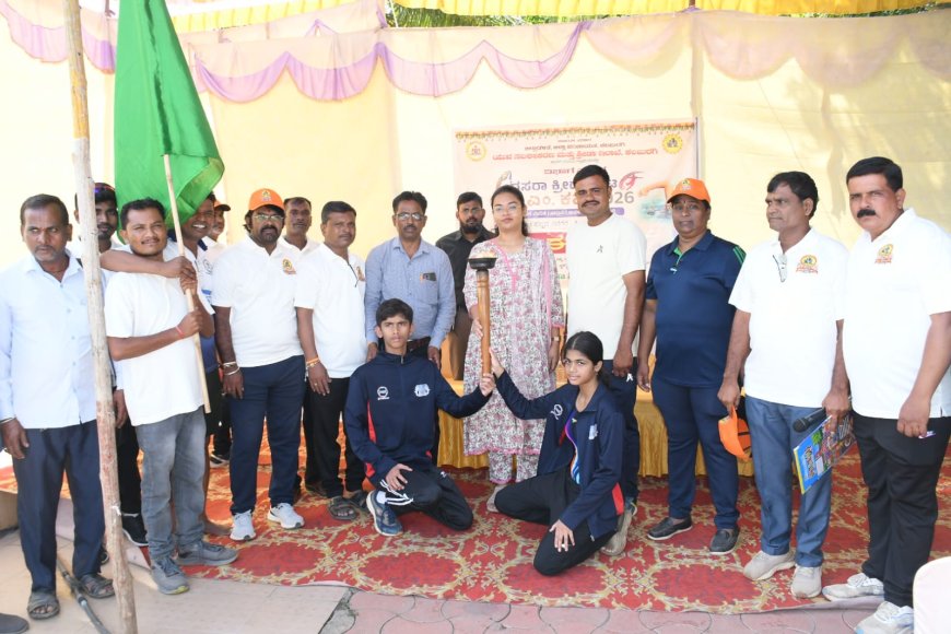 ಸಿಎಂ ಕಪ್-೨೦೨೬: ವಿಭಾಗಮಟ್ಟದ ದಸರಾ ಕ್ರೀಡಾಕೂಟಕ್ಕೆ ಚಾಲನೆ