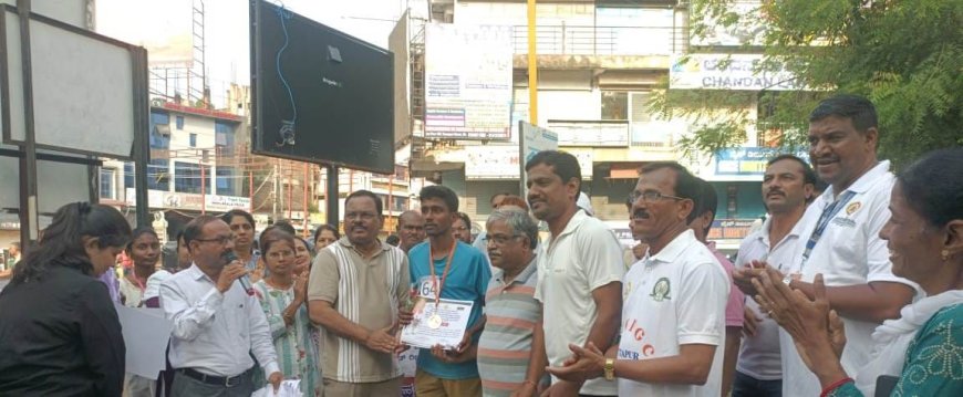 ಮ್ಯಾರಥಾನ್‌ನಲ್ಲಿ ಎಂ.ಎಸ್. ಇರಾಣಿ ಕಾಲೇಜಿಗೆ ಡಬಲ್ ಸಂಭ್ರಮ: ಅಂಬಿಕಾಗೆ ಚಿನ್ನದ ಓಟ, ಇಮ್ರಾನ್‌ಗೆ ಮೂರನೇ ಸ್ಥಾನ