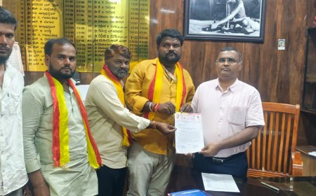 ಜೇವರ್ಗಿ ತಾಲೂಕಿನಲ್ಲಿರುವ ವಸತಿ ನಿಲಯಗಳ ಅವ್ಯವಸ್ಥೆ ಸರಿಪಡಿಸಲು ಆಗ್ರಹಿಸಿ ಕರವೇ ಮನವಿ