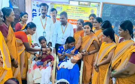 ತಾಯಿ–ಮಗುವಿನ ಆರೋಗ್ಯಕ್ಕೆ ಪೌಷ್ಟಿಕ ಆಹಾರವೇ ಬುನಾದಿ : ರಾಮಚಂದ್ರ ಬೇಟೆಗಾರ