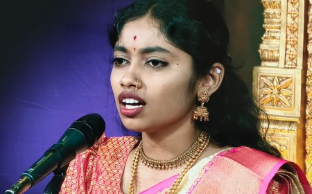 ಅ. 13ರಂದು ಶ್ರೀನಿಧಿ ಆಚಾರ್ಯರಿಂದ ಉಂಜಲ್ ಸಂಗೀತ ಕಾರ್ಯಕ್ರಮ