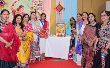 ಇನ್ನರ್ ವೀಲ್ ಕ್ಲಬ್ ಆಫ್ ಗುಲ್ಬರ್ಗ ಸನ್ ಸಿಟಿ ವತಿಯಿಂದ ನವರಾತ್ರಿ ಹಬ್ಬದ ಅಂಗವಾಗಿ ದಾಂಡಿಯಾ ಕಾರ್ಯಕ್ರಮ ಯಶಸ್ವಿ