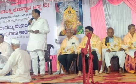 ಮಕ್ಕಳಿಗೆ ಉತ್ತಮ ಶಿಕ್ಷಣದೊಂದಿಗೆ ಸಂಸ್ಕಾರ ನೀಡುವುದು ಪೋಷಕರ ಕರ್ತವ್ಯ: ಪೂಜ್ಯ ಚನ್ನಮಲ್ಲ ಸ್ವಾಮೀಜಿ