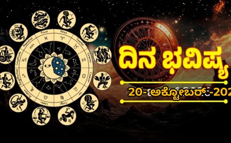 ದ್ವಾದಶರಾಶಿಗಳ ದಿನಭವಿಷ್ಯ ನೋಡಿ