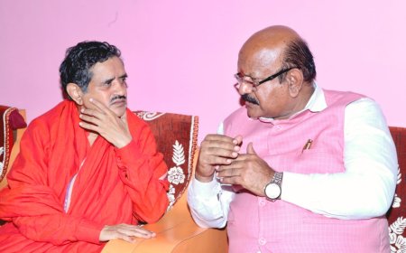ನ. 21ರಂದು ನವದೆಹಲಿಯಲ್ಲಿ ಹಾರಕೂಡ ಶ್ರೀಗಳ ಜನ್ಮ ದಿನಾಚರಣೆ ಬೀದರ್ ನಿಂದ ವಿಶೇಷ ರೈಲು