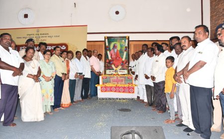 ಗದಗದಲ್ಲಿ ಮಹರ್ಷಿ ವಾಲ್ಮೀಕಿ ಜಯಂತಿ ಆಚರಣೆ