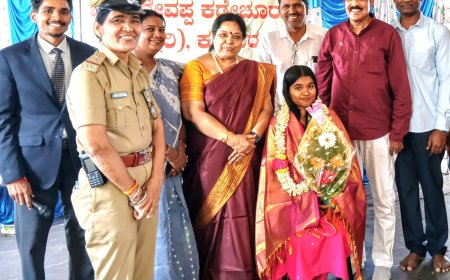 ಗ್ರಾಮೀಣ ಪ್ರತಿಭೆಗೆ ಒಲಿದ ವೈದ್ಯ ಸೀಟು ಅಭಿನಂದನೆ