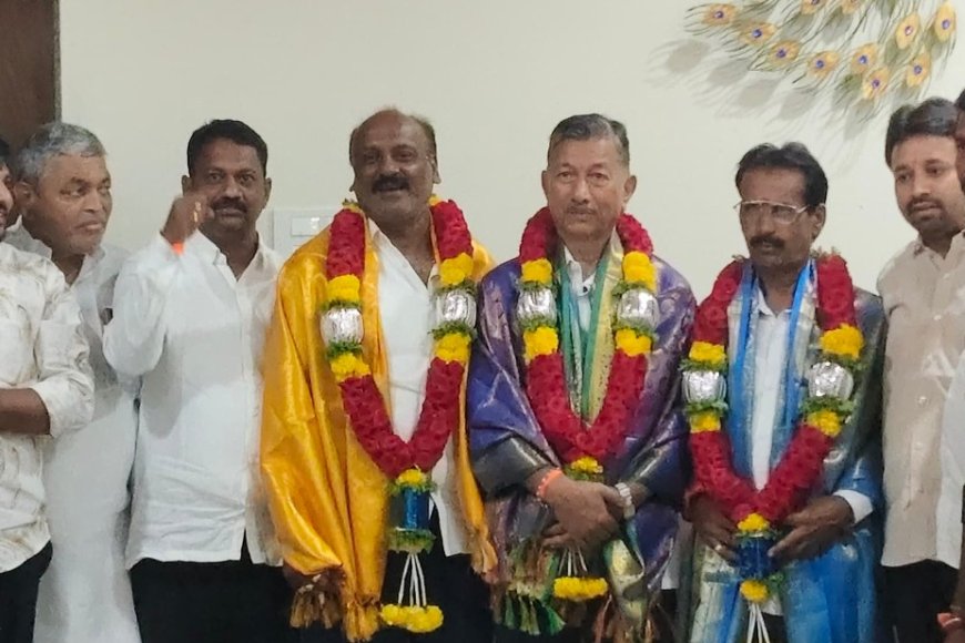 ಬಿಜೆಪಿ ಮುಖಂಡರಿಗೆ ಹೃದಯಸ್ಪರ್ಶಿ ಸನ್ಮಾನ
