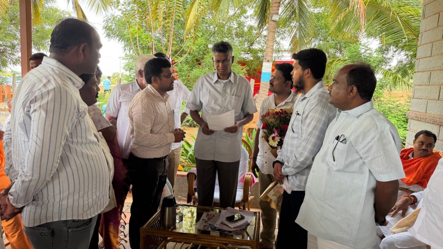 ಲೋಕೋಪಯೋಗಿ ಇಲಾಖೆ ನೌಕರರ ಸಮಸ್ಯೆ ಪರಿಹಾರಕ್ಕೆ ಸಚಿವ ಸತೀಶ್ ಜಾರಕಿಹೊಳಿ ಅವರಿಗೆ ಮನವಿ