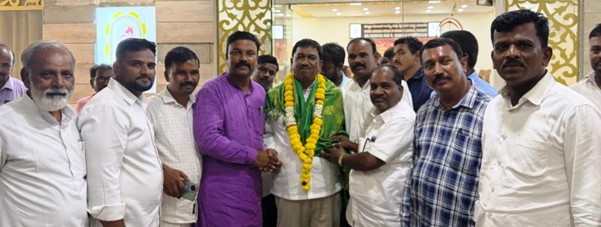 ರಘು ಕೌಟಿಲ್ಯರಿಗೆ  ಮಲ್ಲಿನಾಥ ಪಾಟೀಲ್ ಕಾಳಗಿ ಅವರ ನೇತೃತ್ವದಲ್ಲಿ ಸನ್ಮಾನ