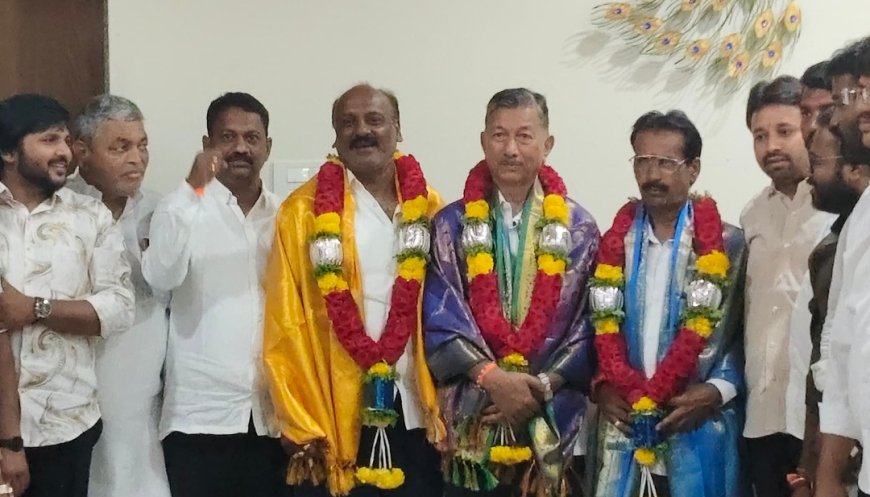 ಬಿಜೆಪಿ ಮುಖಂಡರಿಗೆ ಹೃದಯಸ್ಪರ್ಶಿ ಸನ್ಮಾನ