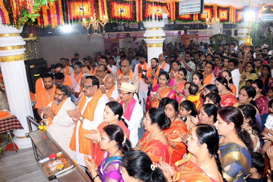 ಯಲ್ಲಮ್ಮ ದೇವಸ್ಥಾನದಲ್ಲಿ ನವರಾತ್ರಿ ಮಹೋತ್ಸವ: ವಿಶೇಷ ಪೂಜೆ