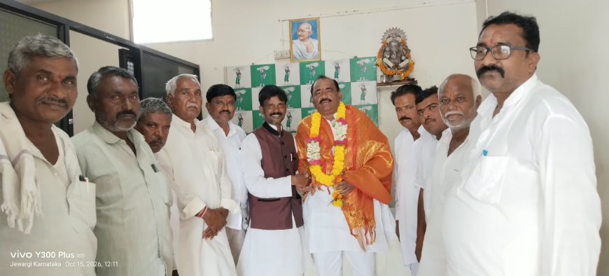 ಪ್ರಾಥಮಿಕ ಕೃಷಿ ಪತ್ತಿನ ಸಹಕಾರ ಸಂಘದ ಅಧ್ಯಕ್ಷರಾಗಿ ಸಂತೋಷಗೌಡ ಜಿ. ಮಾಲಿ ಪಾಟೀಲ ಅವಿರೋಧ ಆಯ್ಕೆ