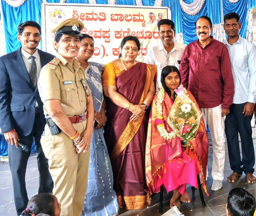 ಗ್ರಾಮೀಣ ಪ್ರತಿಭೆಗೆ ಒಲಿದ ವೈದ್ಯ ಸೀಟು ಅಭಿನಂದನೆ