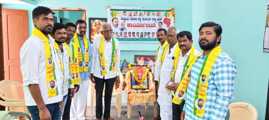 ಮಹರ್ಷಿ ವಾಲ್ಮೀಕಿಯವರ ಆದರ್ಶಗಳು ಸಮಾಜಕ್ಕೆ ಸದಾ ಸ್ಫೂರ್ತಿ: ಶಿವಲಿಂಗಪ್ಪ ಕಿನ್ನೂರ್